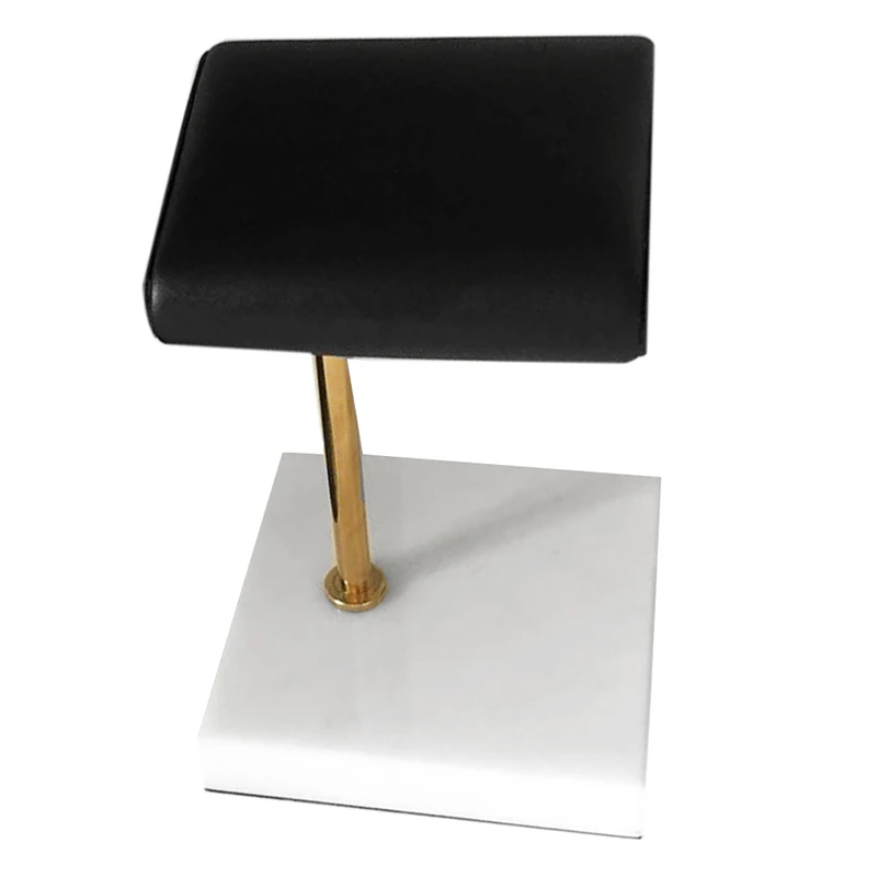 

2 Pcs Marble Watch Bracelet Bracelet Display Stand Black PU Leather Jewelry Stand Watch Stand Watch Placement Stand