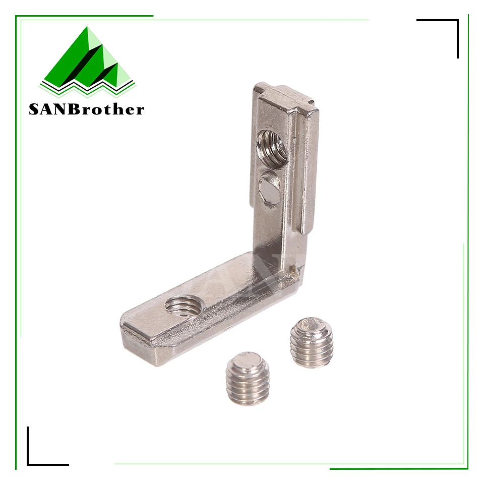 Т-образный L-образный 2020 алюминиевый профиль внутренний угловой соединительный