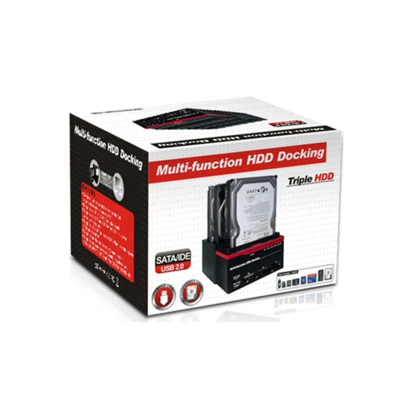 2 5 &quot/3 5&quot USB 3 0 до SATA порт s 1 IDE внешний HDD жесткий диск Док станция кардридер USB3.0