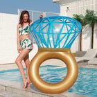 2020 140 см надувной круг для плавания с бриллиантами, плавательный круг для бассейна, плавающее кольцо для взрослых женщин, реквизит для фото, игрушки для бассейна, плявечерние ринка