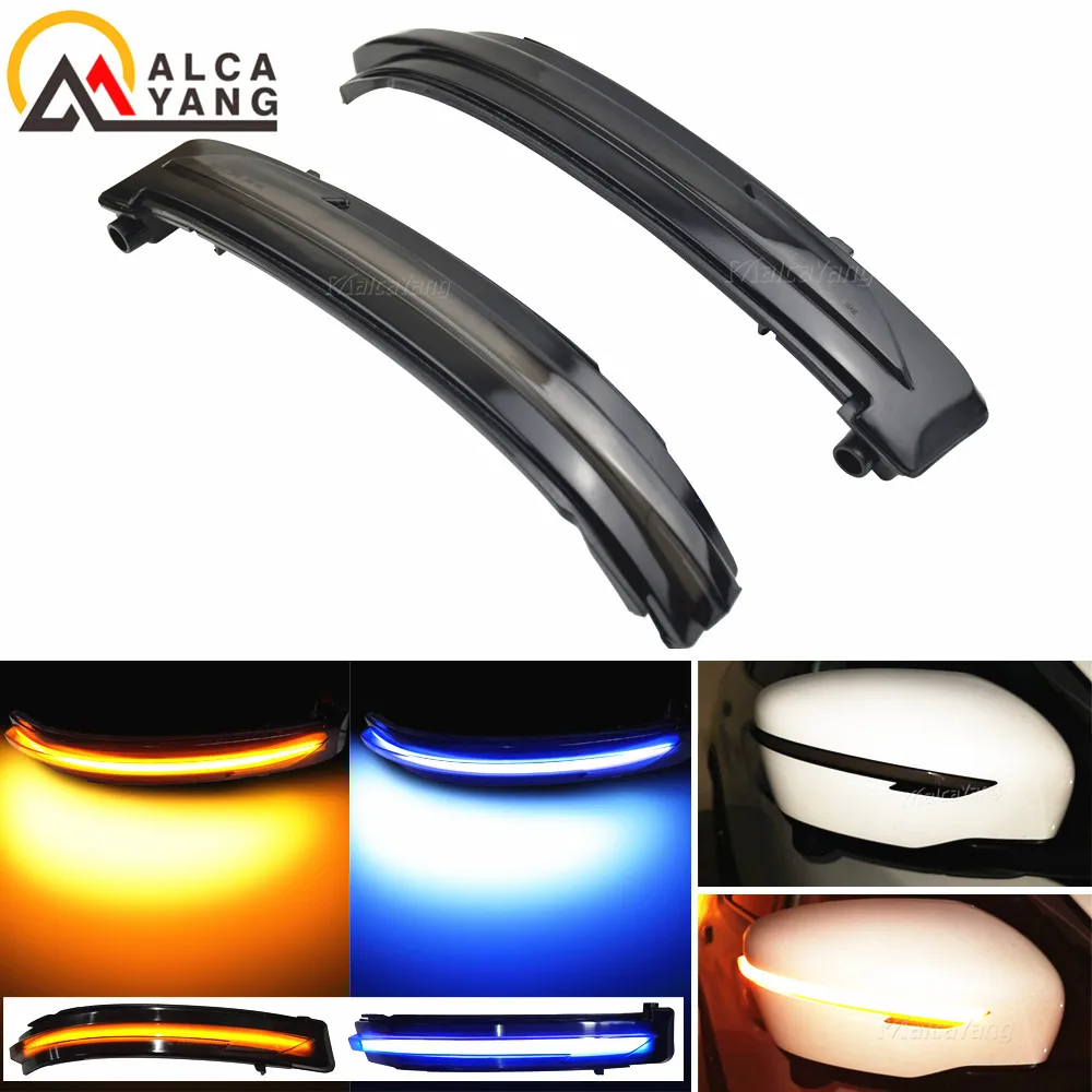 Светодиодный Боковой зеркальный динамический поворотный сигнал