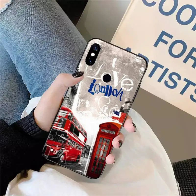 

Phone Case For Xiaomi Redmi 7 8 9t a3 9se k20 mi8 max3 lite 9 note 9s 10 pro Flag United Kingdom London