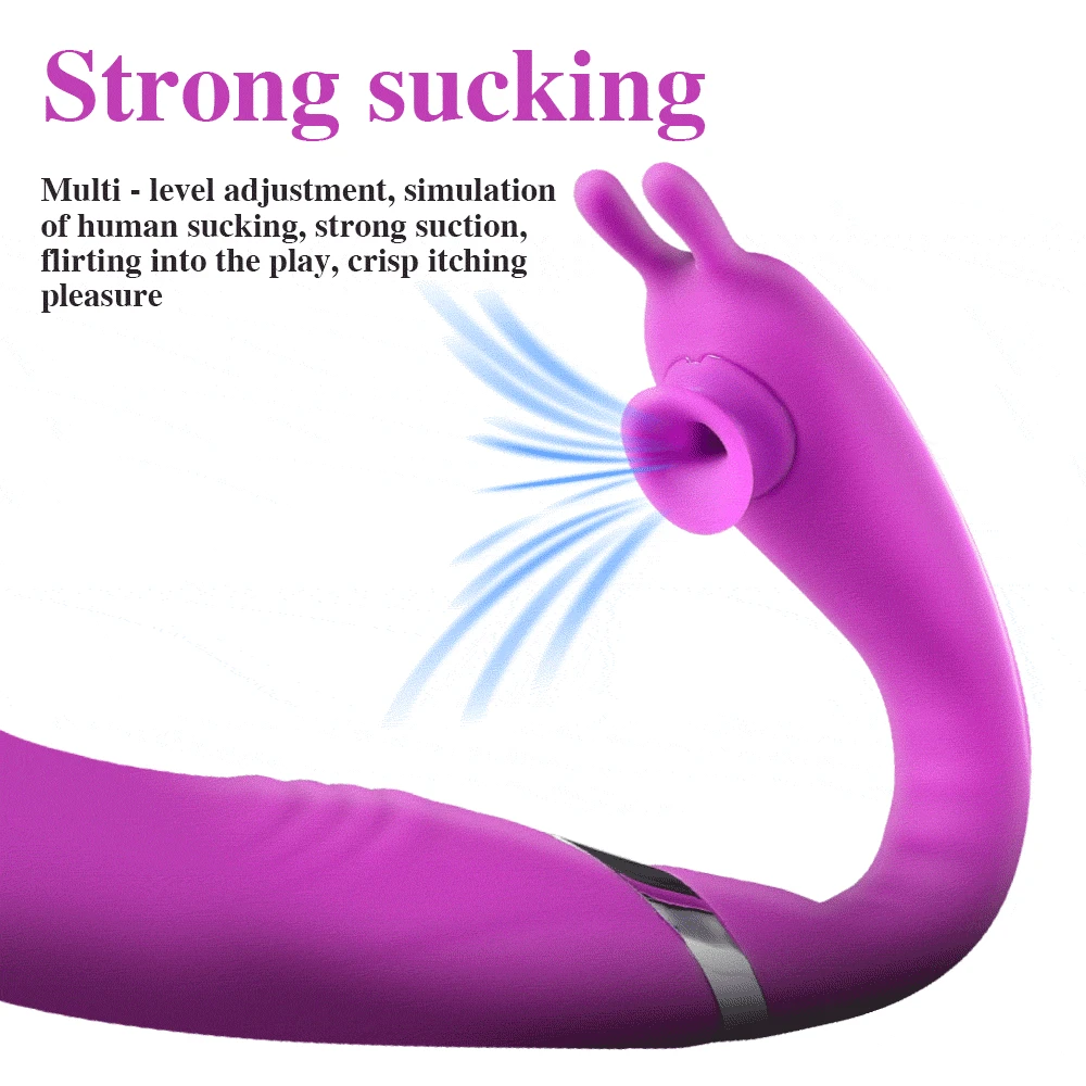Фаллоимитатор вибратор для сосания клитора секс игрушки взрослых мощное