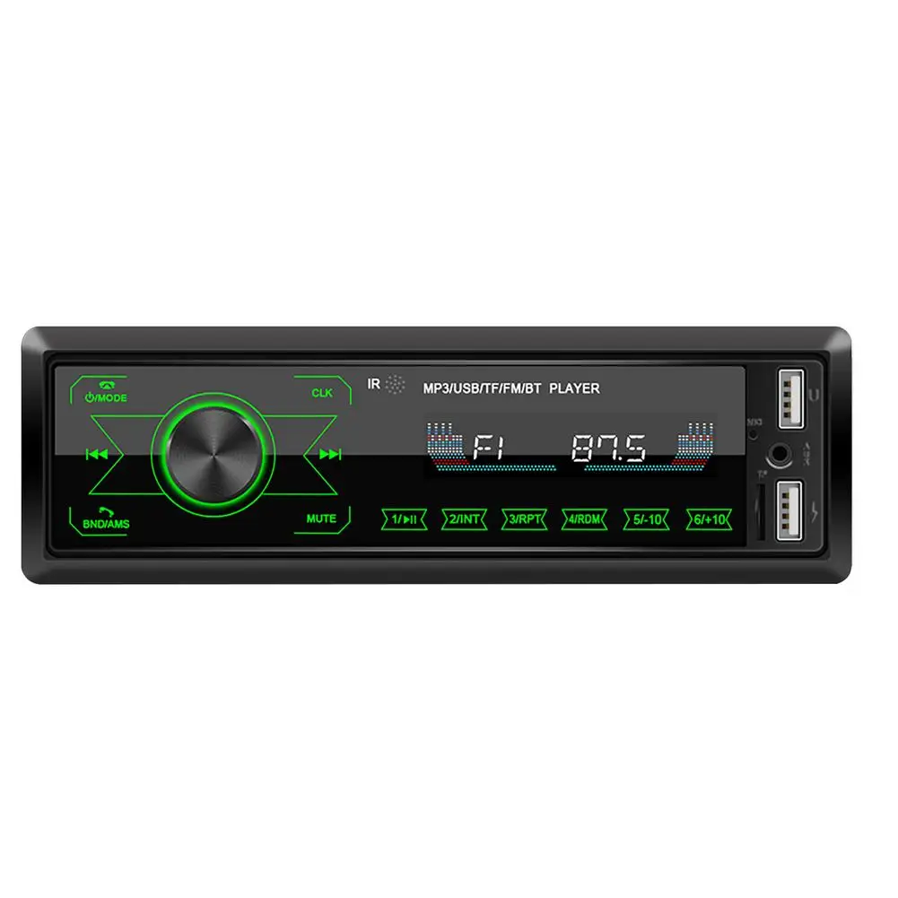 Автомагнитола 1 DIN автомобильная аудиосистема стерео Bluetooth автомобильное радио USB