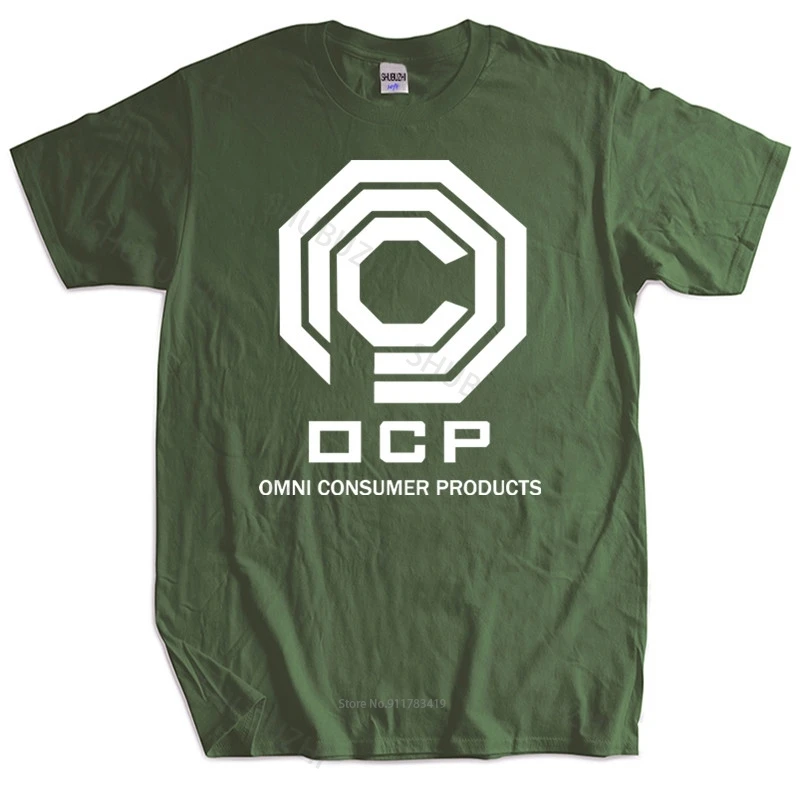 Мужские Оригинальные свободные топы футболка Robocop (1987) вдохновленная фильмом