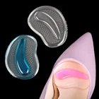Стельки Женские силиконовые, на высоком каблуке, Нескользящие, 1 пара
