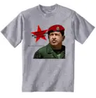 Уго Чавес Венесуэла-новая хлопковая серая футболка-все размеры
