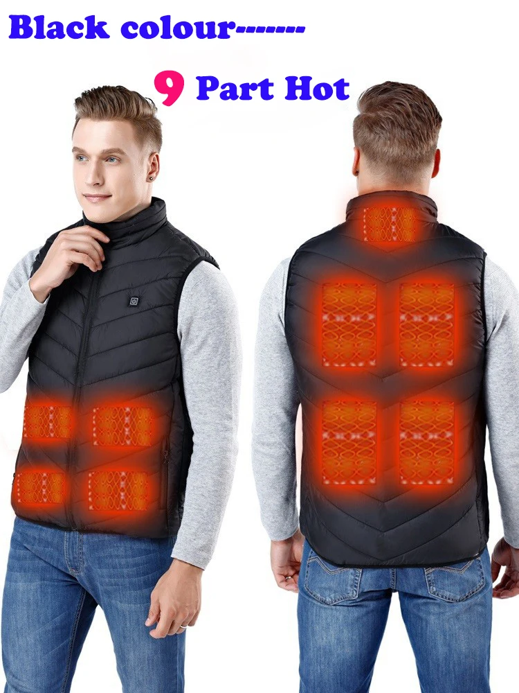 2020 Рождественский подарок унисекс уличная usb зарядка нагревательный жилет
