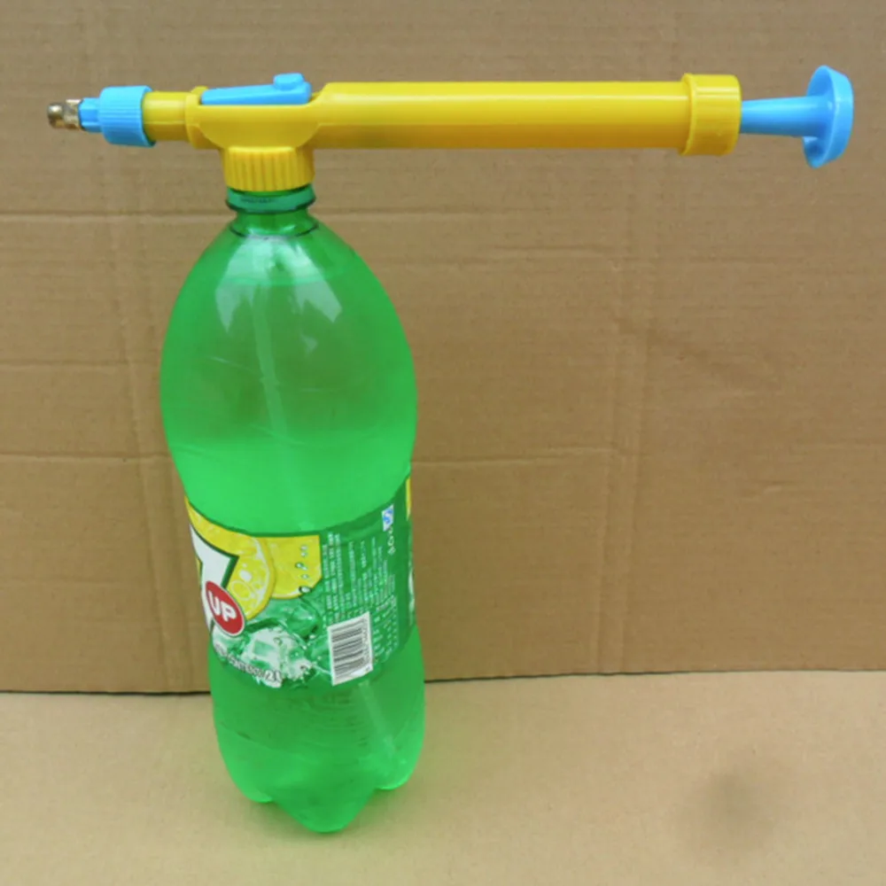 

Hot Mini Juice Bottles Interface Plastic Trolley Gun Sprayer Head Water Pressure New