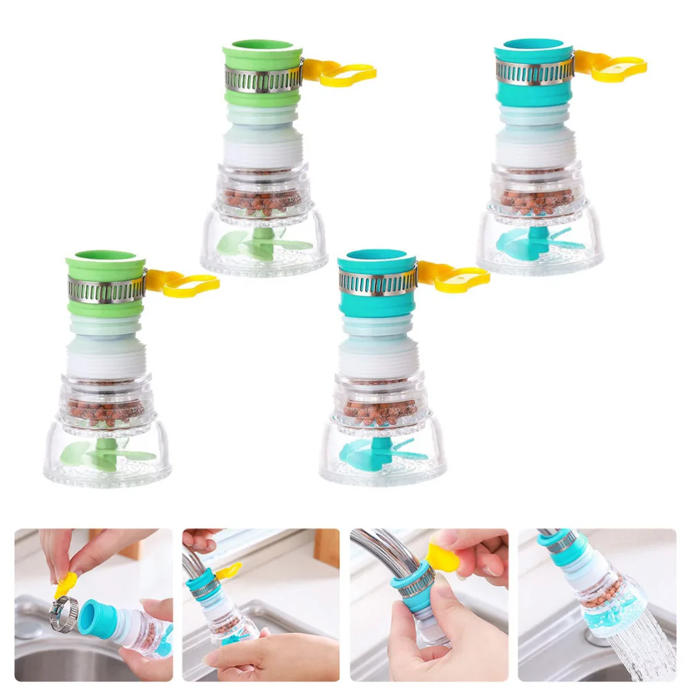

4Pcs Household Nozzle Water Saving Flexible Sprayer Filter