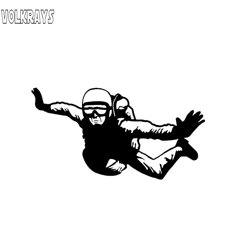 Самая крутая Автомобильная наклейка Volkrays парашют экстремальная фотоотражающая