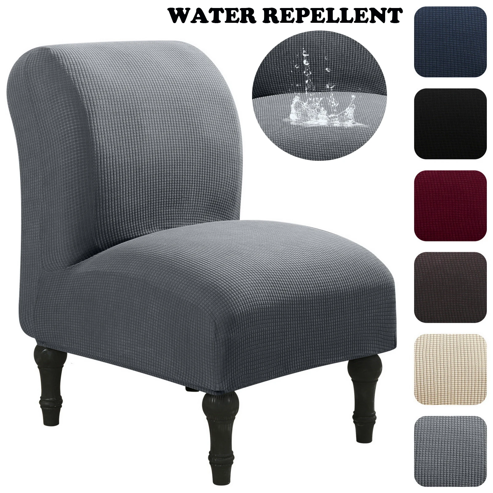 

Водоотталкивающий чехол для дивана на одно сиденье, тапки без подлокотников, эластичные чехлы для стульев, тигровый чехол для стула, для бан...