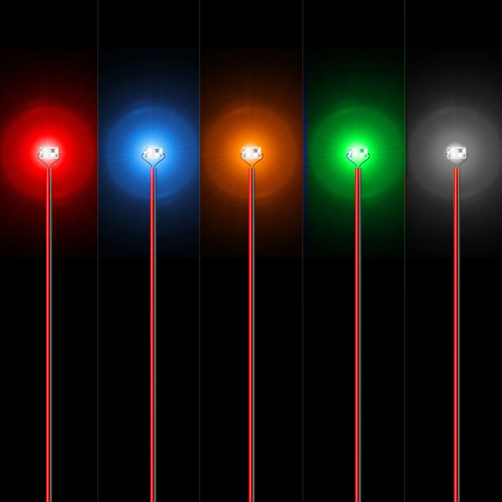 Светодиодная Smd лампа 5 шт. 12 В 0805 светодиодов