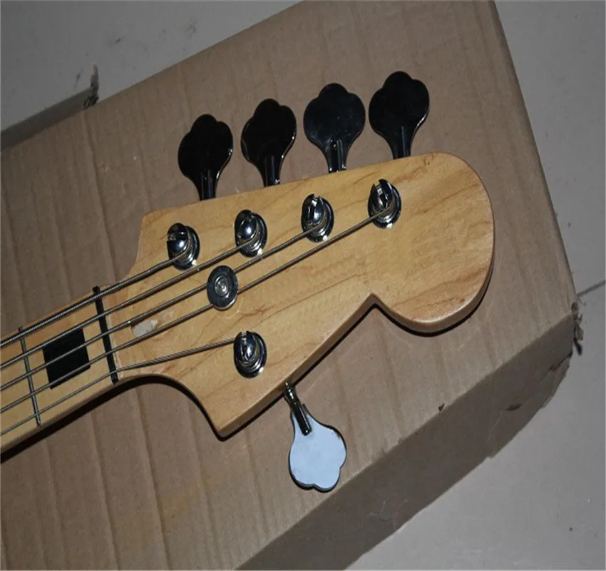 Бесплатная доставка Заводской магазин Лучшая цена джаз черная 5-струнная