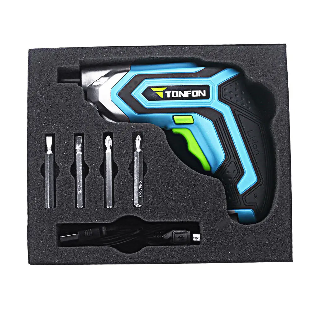 Шуруповерт Аккумуляторный ALLSOME Tonfon HT2849 3 6 В USB | Инструменты