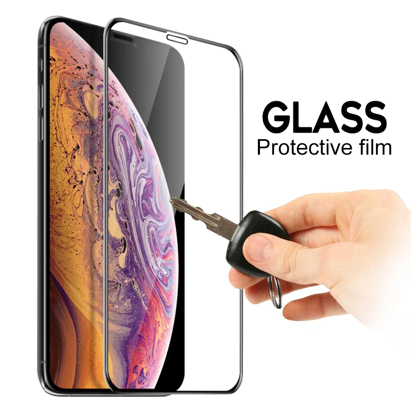 Для iPhone 11 2019 XS MAX XR полное покрытие передний экран Защитная пленка для 5 8 6 1 дюймов