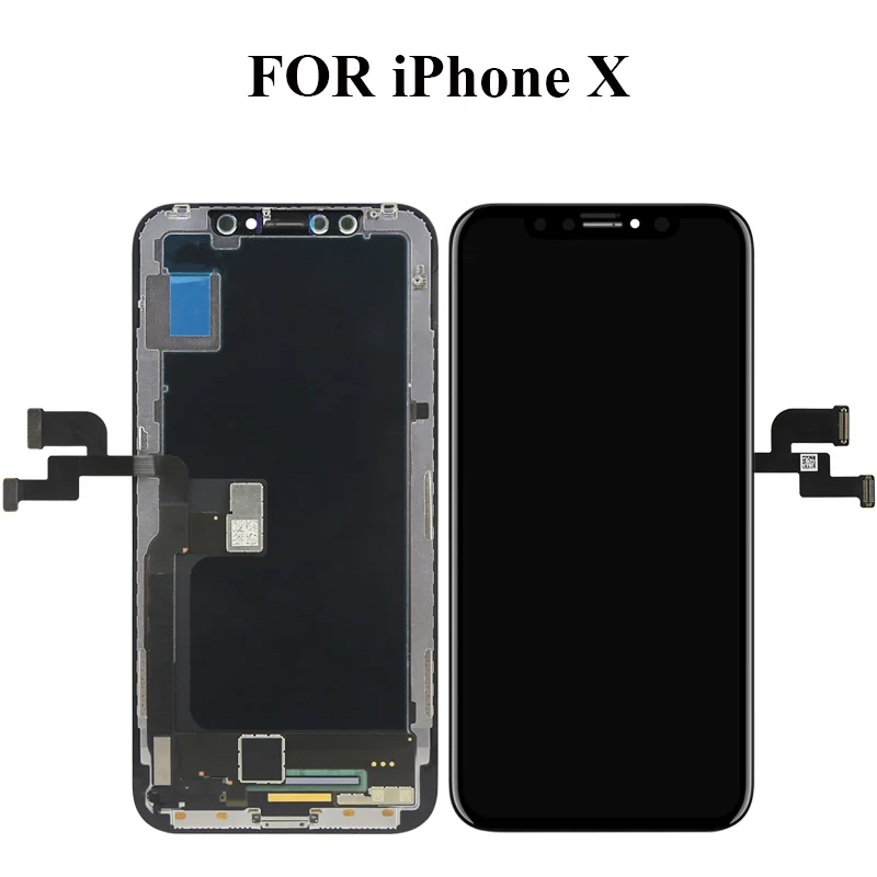 Для iphone X/XS MAX/XR ЖК-экран TM/AMOLED/OEM качественный дисплей дигитайзер Замена черный без битых пикселей