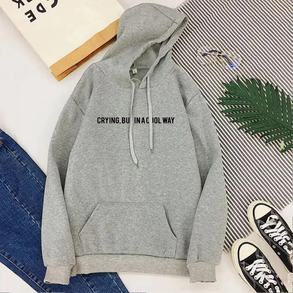 

Kawaii Harry Styles Casual Print Pullovers Crying, In A Cool Way Sweatshirt Clothing Womens 2020 Korean Hoodie Oversized