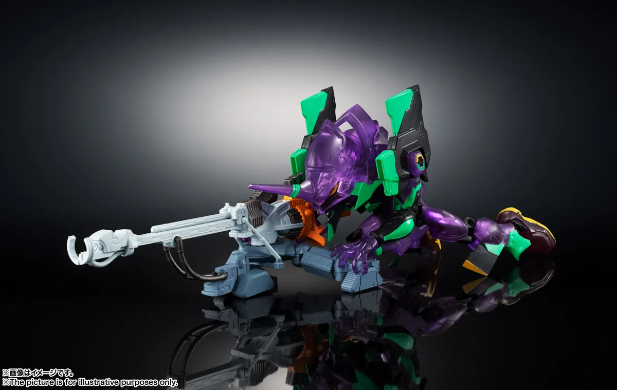 

Original Bandai EVA Model NXEDGE NX EVA-01 Night battle ver.Mobile Kids Toys