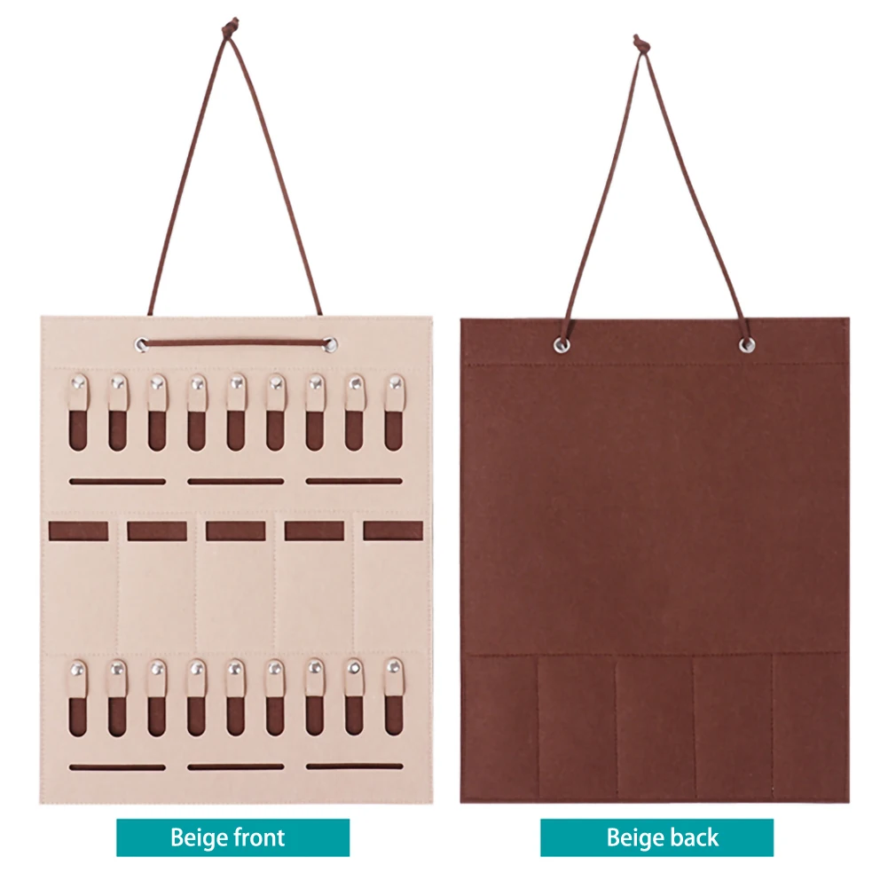

Sunglasses Storage Bag Wall Hanging Pocket Screen Household Organization Thick High-quality Soft and Odorless