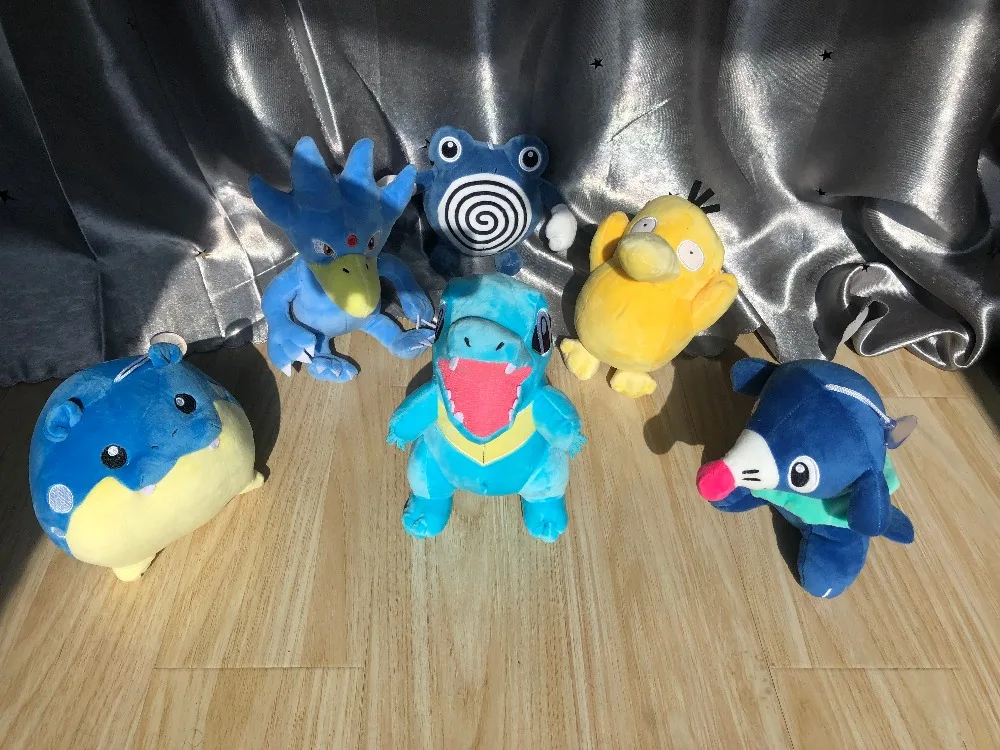 Пикачу Squirtle Charmander Bulbasaur Eevee Jigglypuff Mewtwo плюшевый снорлакс кукла мягкая чучела Подвеска Дети Детские игрушки Подарки