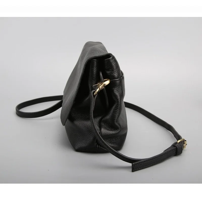 

2021 new multi-layer storage bag leather simple women's one-shoulder diagonal bag fashion casual small square bag