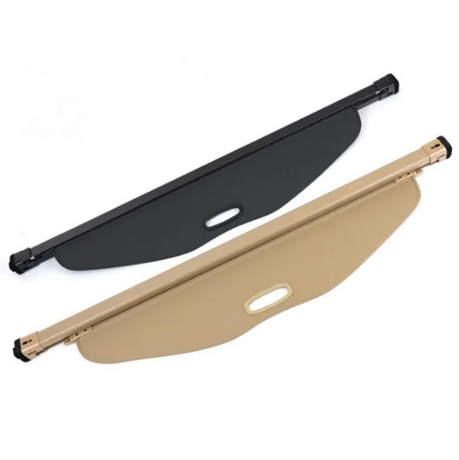 

Car Rear Trunk Security Shield Cargo Cover Fit For Nissan X-Trail 2014-2018(black beige)