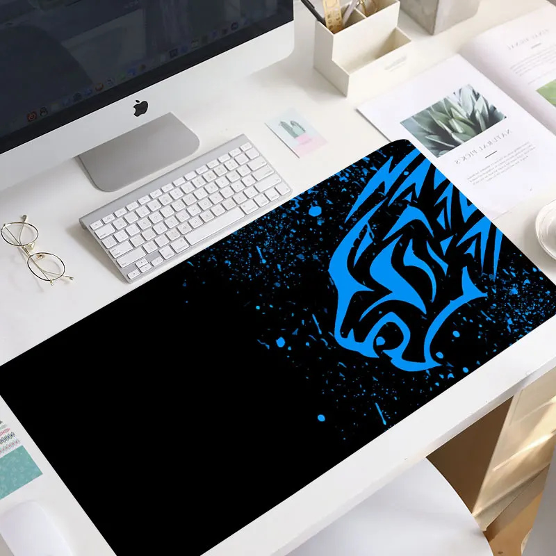

Красный Леопардовый Excovip очень длинный большой XL игровой Настольный коврик гладкая поверхность Нескользящий Резиновый коврик для мыши ков...