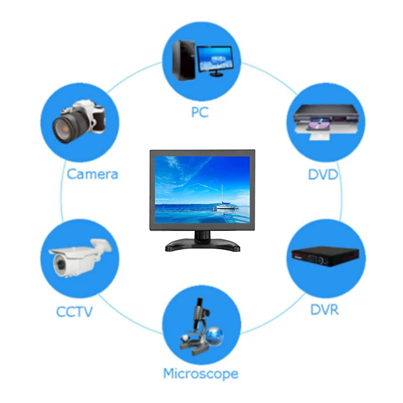 ZHIXIANDA 10      CCTV DVR   BNC HDMI AV VGA USB  Indusatrial -