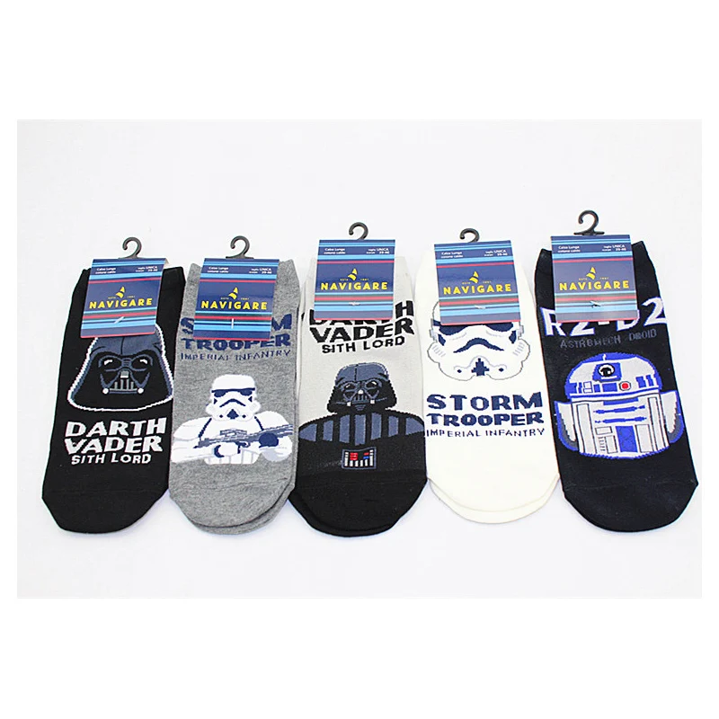 1 пара мужских носков из фильма Звездные войны Новое поступление хлопковые