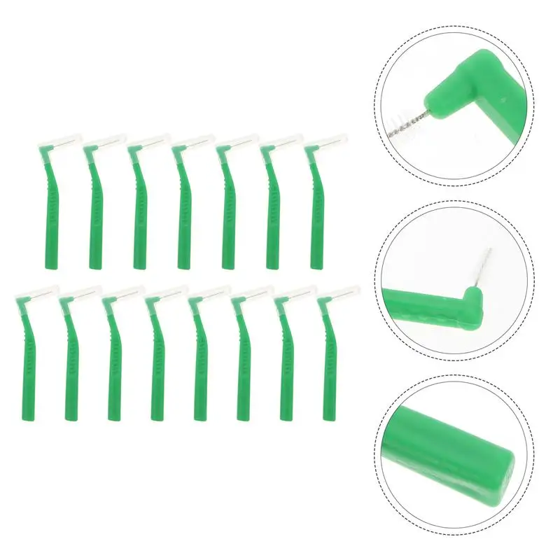 

15Pcs Practical Interdental Brushes Toothpick Flosser Oral Care Brush Tools