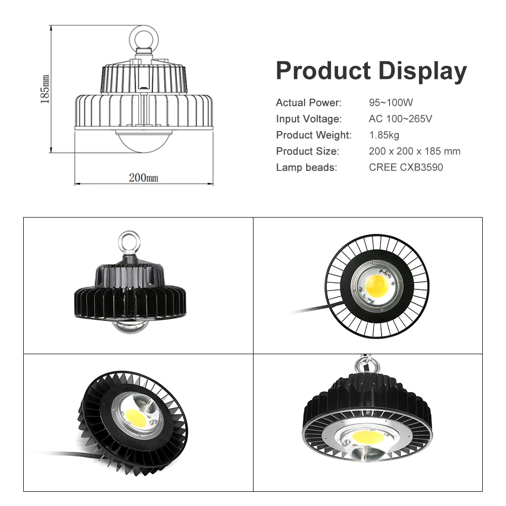 CXB3590 COB LED Grow Light Full Spectrum 100W 3500K LUMENS CXM32 Plant Lamp for Indoor Tent Greenhouses Hydroponic on - CXB3590 COB LED светильник для роста растений полного спектра 100W 3500K ЛЮМЕН CXM32 лампа для растений внутри тента, теплицы или гидро