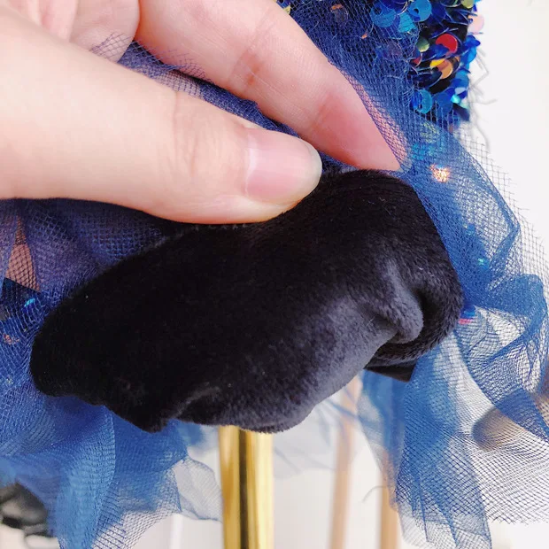 Бархатные комплекты с блестками для маленьких девочек осень 2019 новый свитер топы