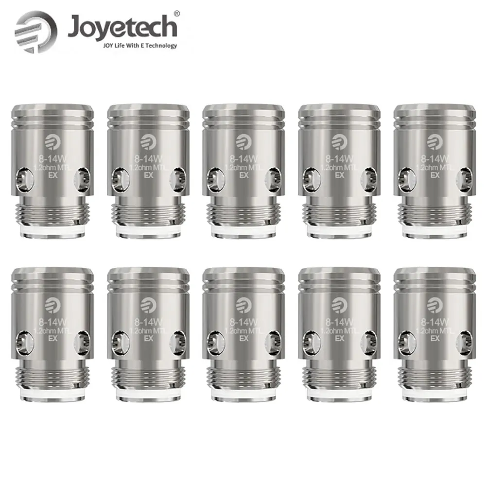 

5/10/15pcs Original Joyetech EX Coil Head 0.5ohm/1.2ohm for Exceed D22/D19/Exceed Air/Exceed Air plus Tank Atomizer E-Cig