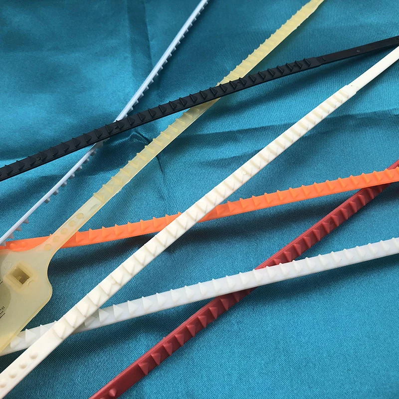 Fit AF1 anti-theft buckle ow shoe bag anti adjustment buckle aj1 Zip Ties Plastic Zip Tag Shoelace Buckle Lock Belt Red Black