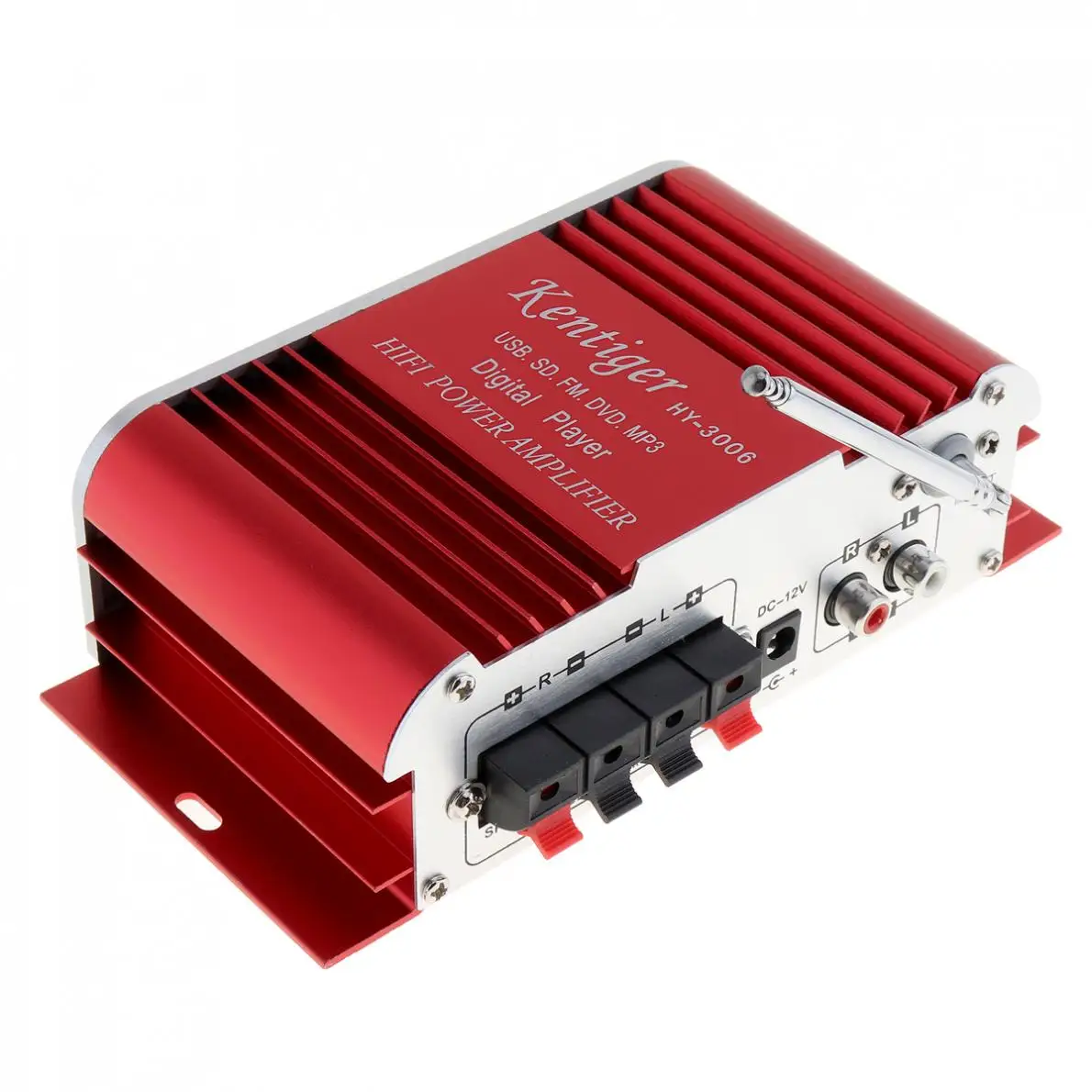12 В Мини HIFI цифровой автомобильный усилитель мощности стерео аудио музыкальный