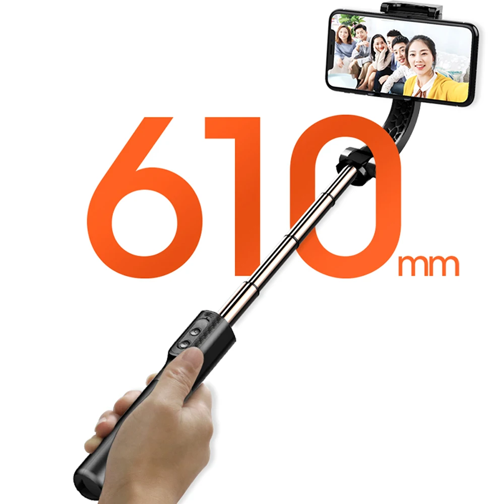 Селфи Палка с защитой от тряски штатив дистанционным управлением по Bluetooth и