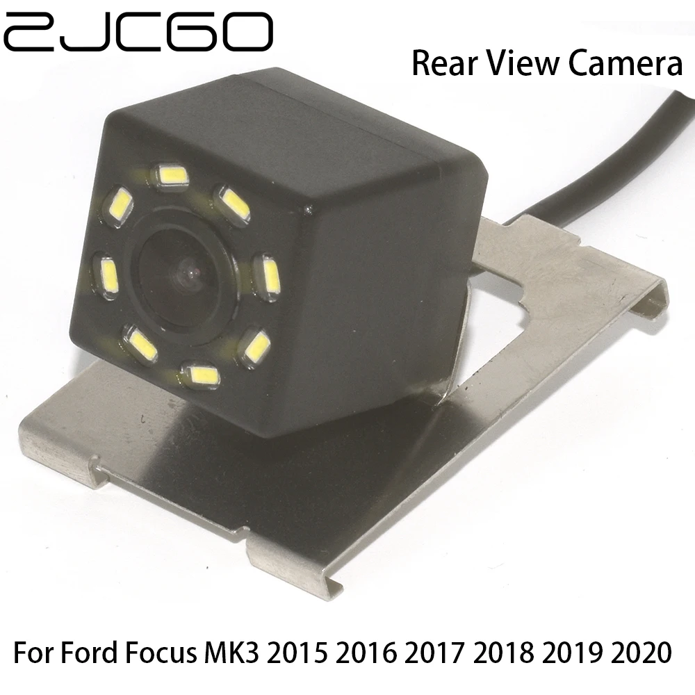 

ZJCGO CCD Car Rear View Reverse Back Up Parking Waterproof Night Vision Camera for Ford Focus3 MK3 2015 2016 2017 2018 2019 2020