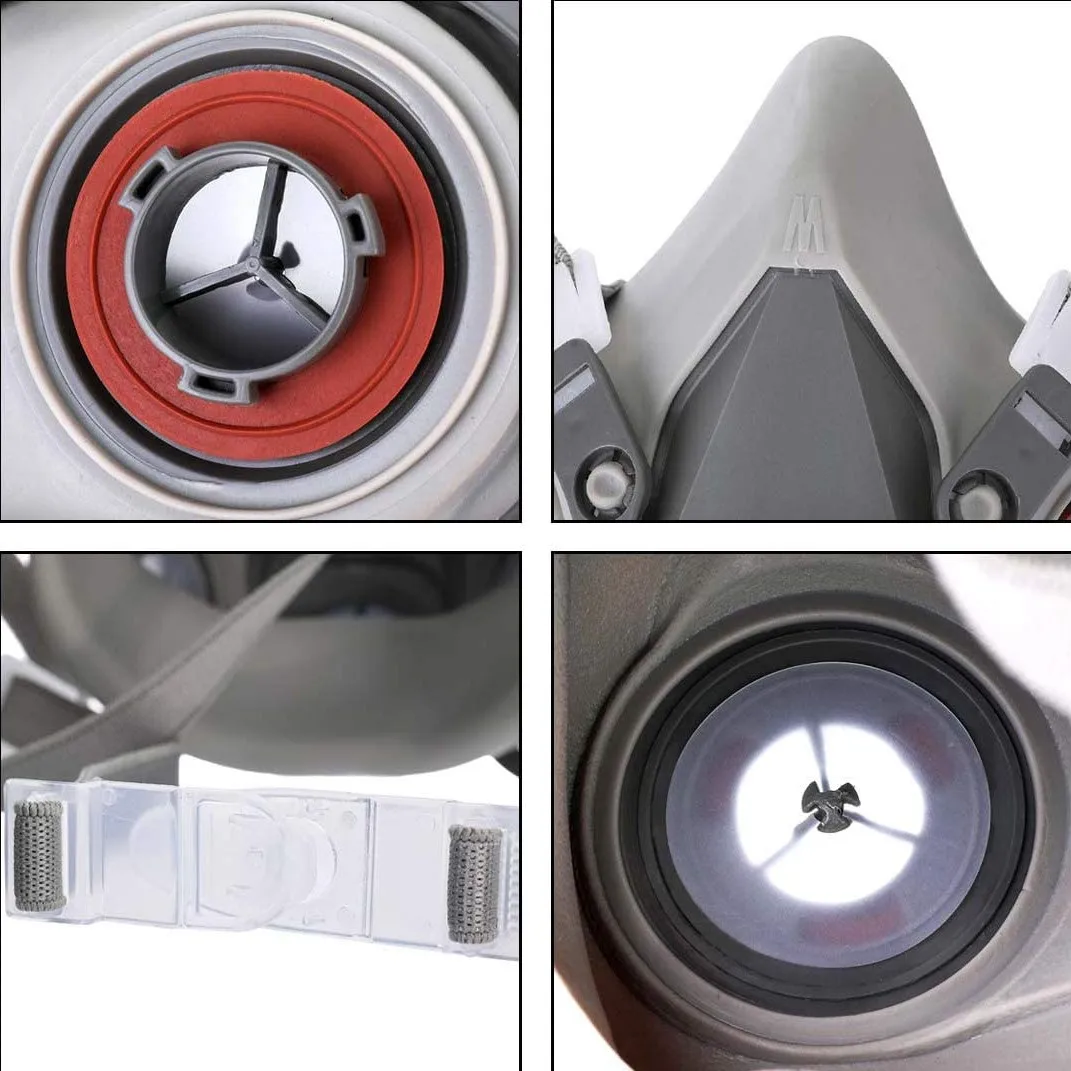 Противопылевая маска с фильтром защитные очки респиратор для химической