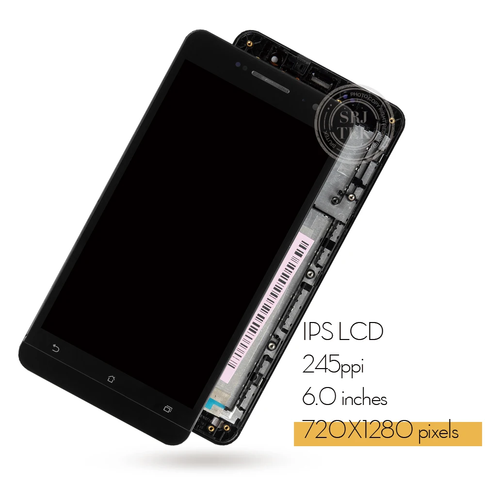 Srjtek для Asus Zenfone 6 LCD A601CG A600CG дисплей панель сенсорный экран дигитайзер сенсор