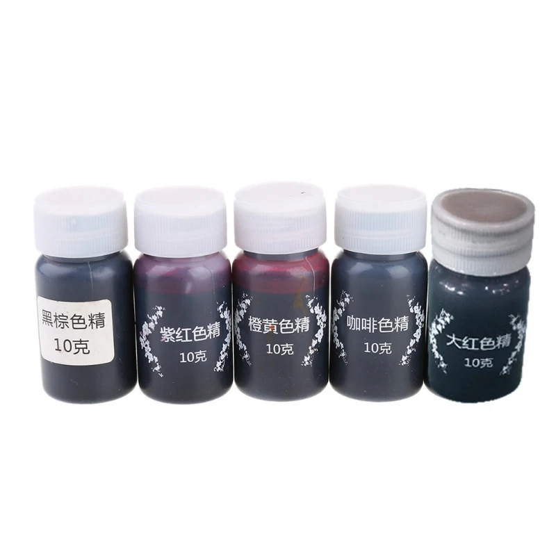 

17 Pcs/Set Resin Drop Glue High Concentration Transparent Color Paste Pigment