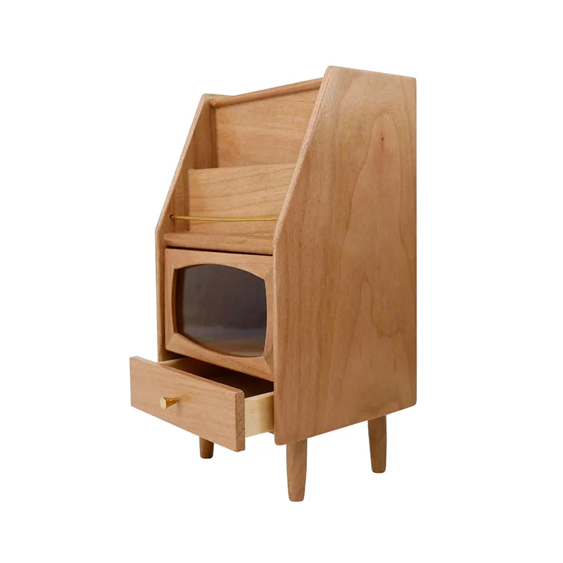 

1:6 Poppenhuis Mini Model Meubels Accessoires Krant Kast Doll House Furniture House Accessories