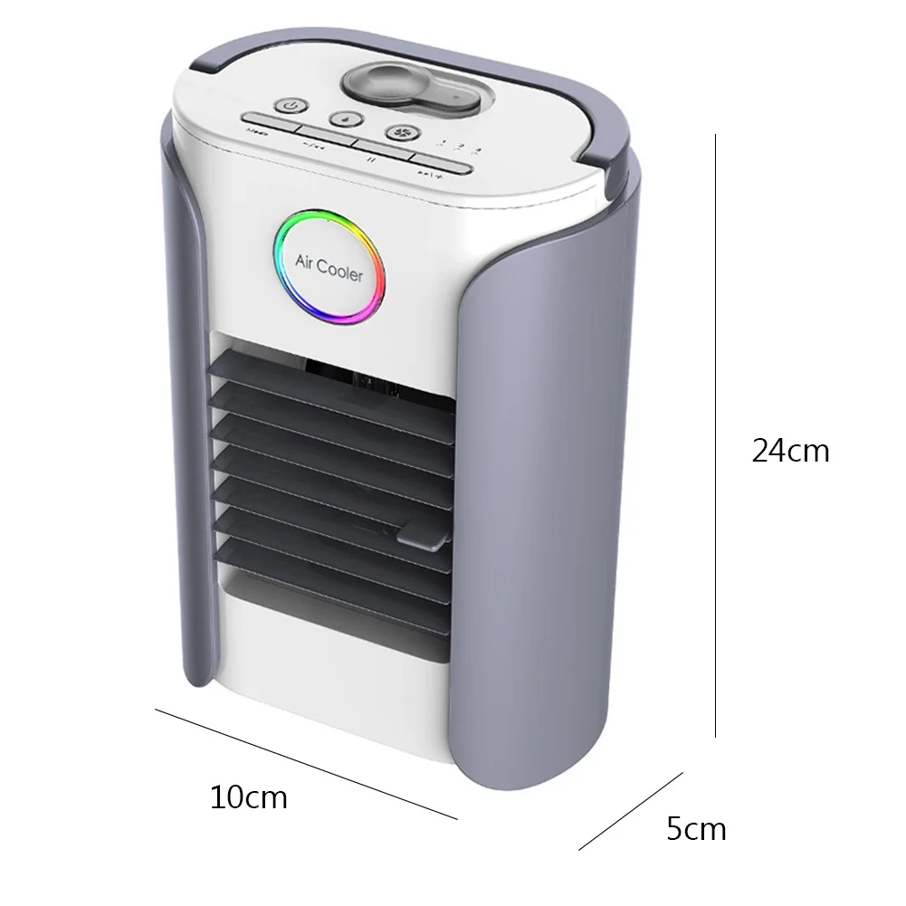 

Portable USB 3 Speed Air Conditioning Humidifier Cooler Fan for Home Office Elegant humidifier home decoration Face Steamer cool