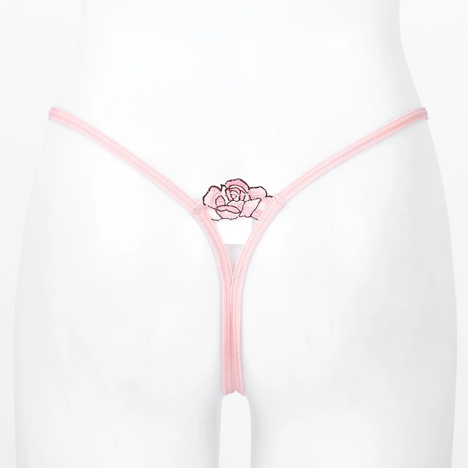 Мужские сексуальные трусы-брифы с вышивкой женские стринги низкой талией трусы