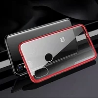 aluminum metal full protective phone case for xiaomi mi 9t 9 8 8se 9se 10 cc9 pro note 10 lite single tempered glass back cover