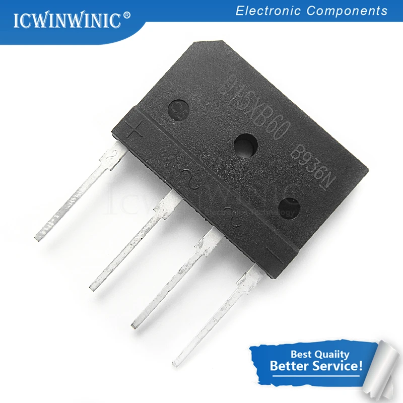 

10piece D15XB60 ZIP-4 bridge rectifier new original In Stock