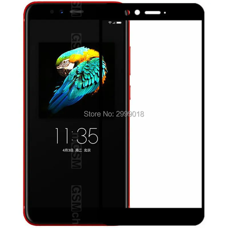Закаленное 3d стекло для Lenovo S5 полноразмерная 9H защитная пленка Взрывозащищенная