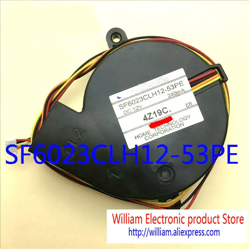 Новинка, оригинальный Φ 12 В постоянного тока, 240 мА, для телефона/C1010X/C1020XN/C1030WN/C1040XN, охлаждающий вентилятор для проектора