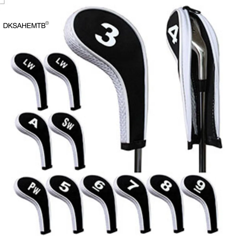 

12 шт., металлические Чехлы для гольфа