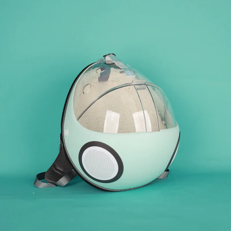 

Fashion Pet Backpack Space Capsule Shoulders Breathable Large Capacity Pet Cat Litter Dual-use carry Strap Bag Outdoor Travel